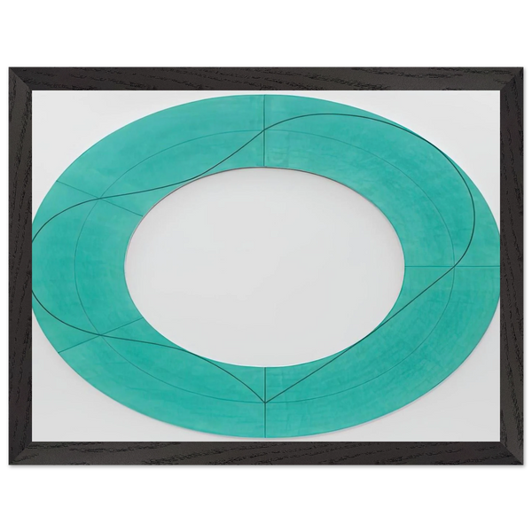 RING IMAGE C 2008 by Robert Mangold — Framed art print at Zephyeer