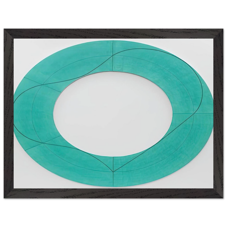 RING IMAGE C 2008 by Robert Mangold — Framed art print at Zephyeer