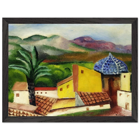 SAGUNTO 1916 by Moise Kisling — Framed art print at Zephyeer