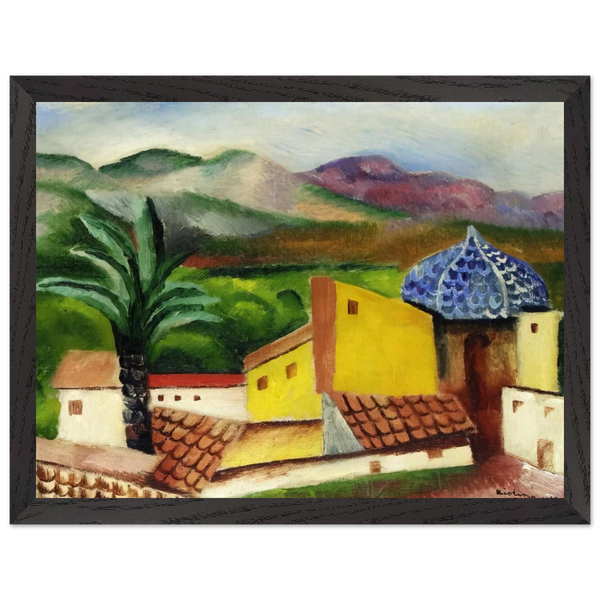 SAGUNTO 1916 by Moise Kisling — Framed art print at Zephyeer