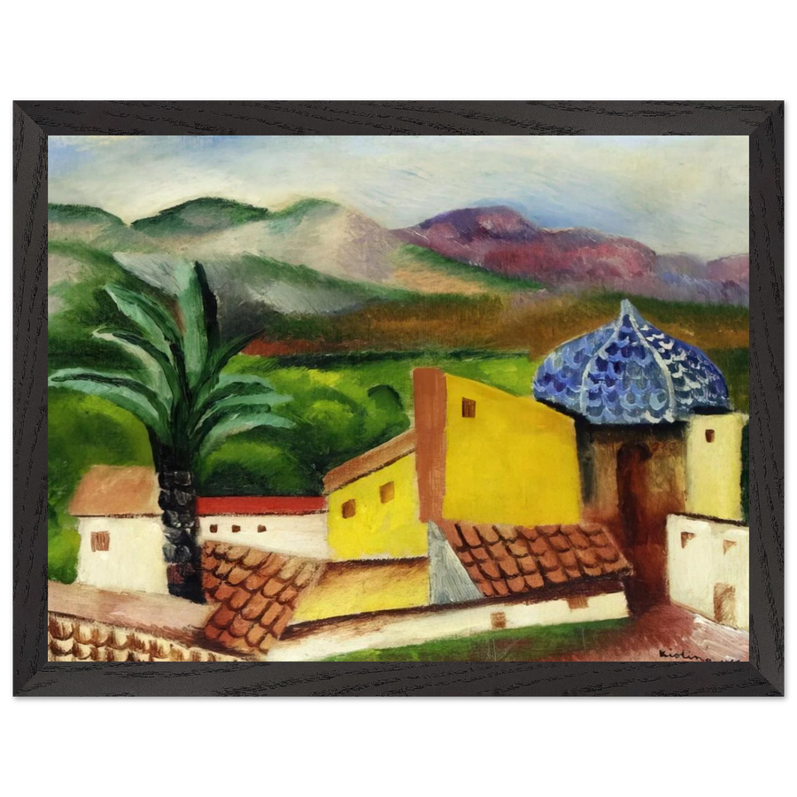 SAGUNTO 1916 by Moise Kisling — Framed art print at Zephyeer