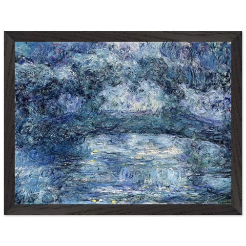 The Japanese Bridge 3 by Claude Monet — Framed art print at Zephyeer