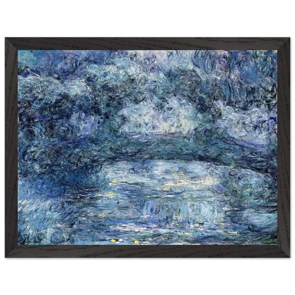 The Japanese Bridge 3 by Claude Monet — Framed art print at Zephyeer