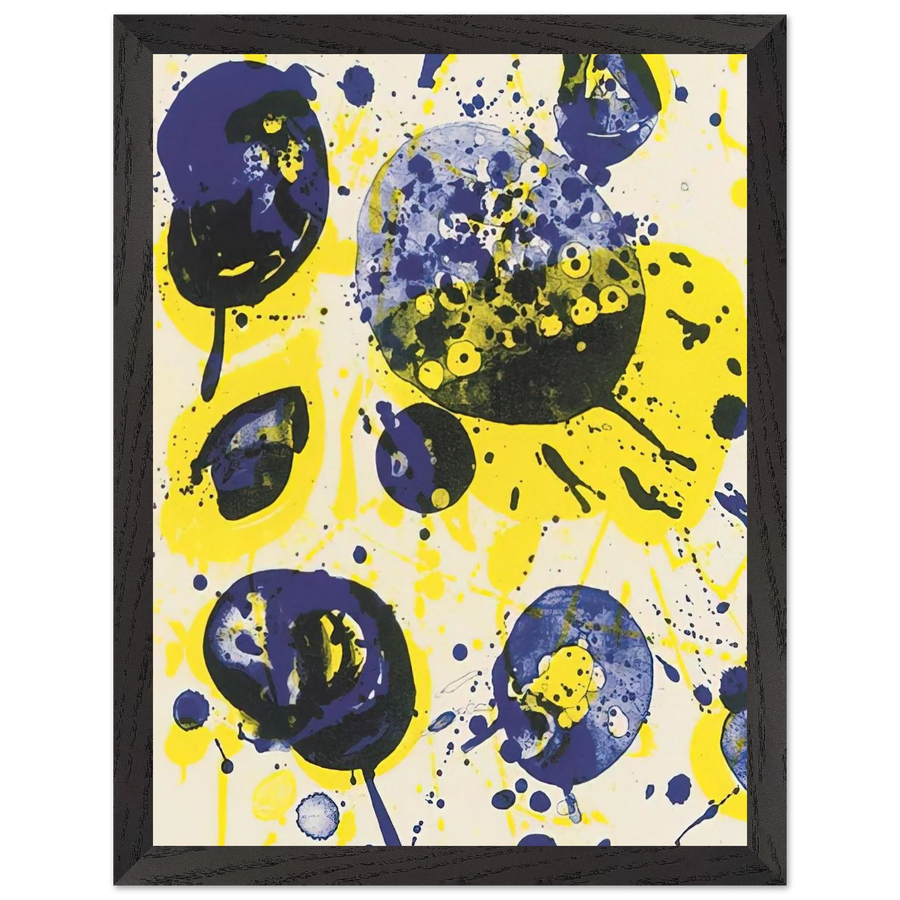 Untitled  from Pasadena Box   Lembark L61 by Sam Francis — Framed art print at Zephyeer
