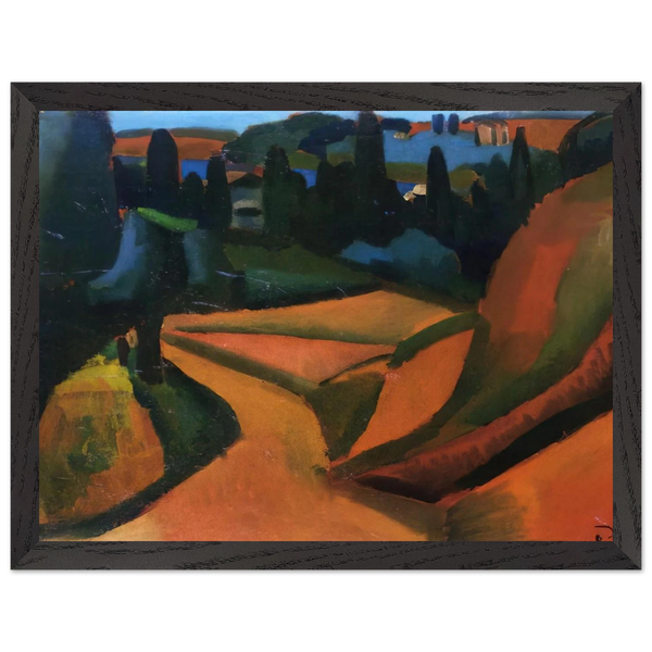 LANDSCAPE NEAR MARTIGUES 1908 by Andre Derain — Framed art print at Zephyeer