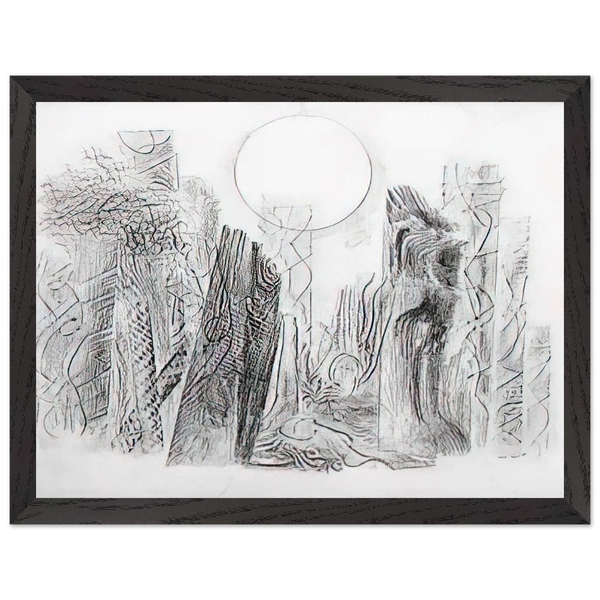 Petrified Forest by Max Ernst — Framed art print at Zephyeer
