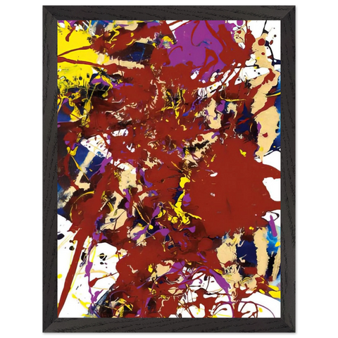 Untitled  SFP94-99  SFF 1781 by Sam Francis — Framed art print at Zephyeer