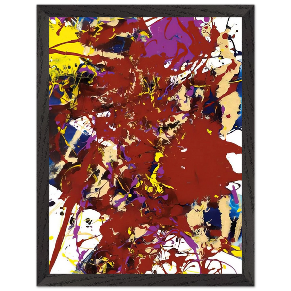 Untitled  SFP94-99  SFF 1781 by Sam Francis — Framed art print at Zephyeer