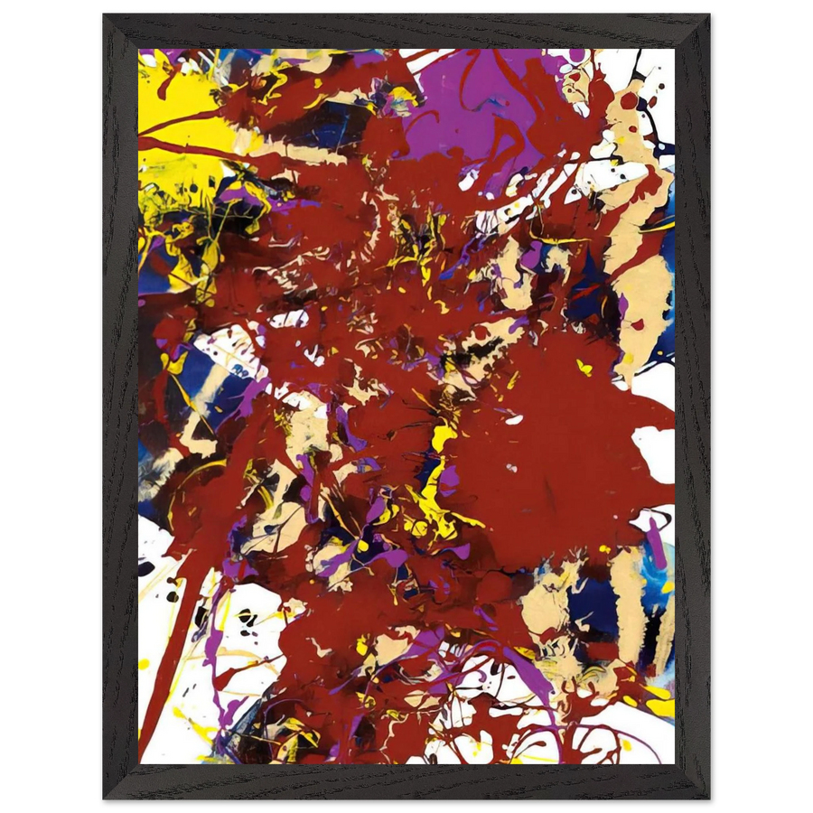 Untitled  SFP94-99  SFF 1781 by Sam Francis — Framed art print at Zephyeer