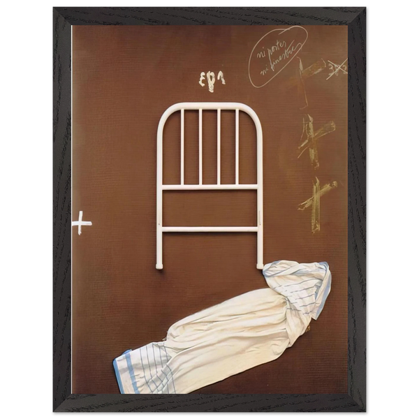 NO DOORS OR WINDOWS 1993 by Antoni Tapies — Framed art print at Zephyeer