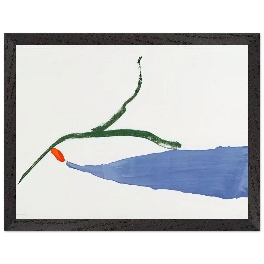 A Little Zen - 1970 by Helen Frankenthaler — Framed art print at Zephyeer