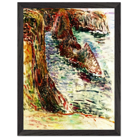 BELLE ILE EN MER 1897 by Henri Matisse — Framed art print at Zephyeer