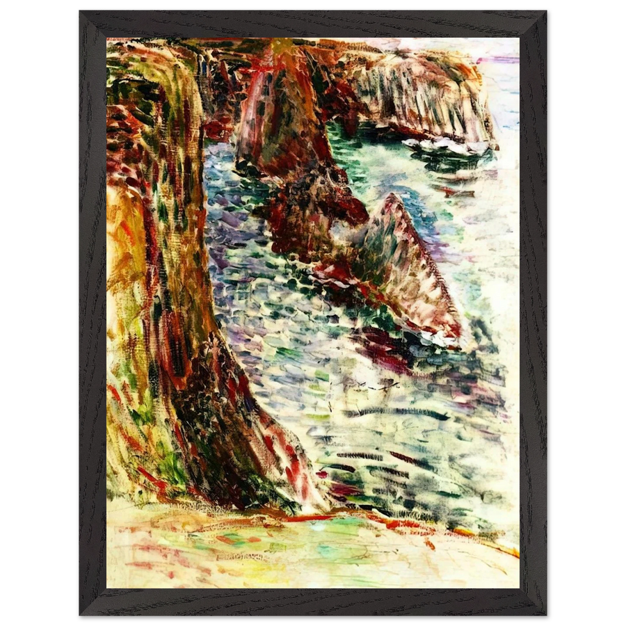 BELLE ILE EN MER 1897 by Henri Matisse — Framed art print at Zephyeer