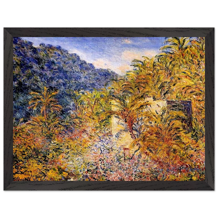 The Valley of Sasso by Claude Monet — Framed art print at Zephyeer