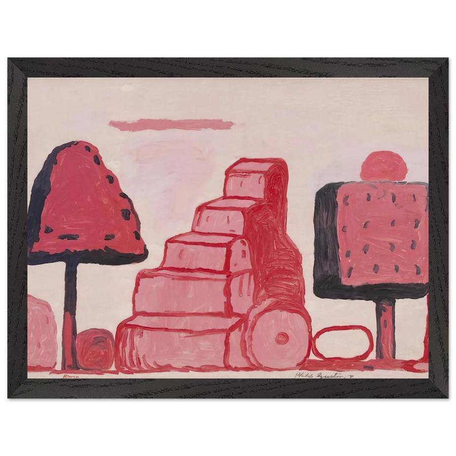 BOX TREE ROME by Philip Guston — Framed art print at Zephyeer