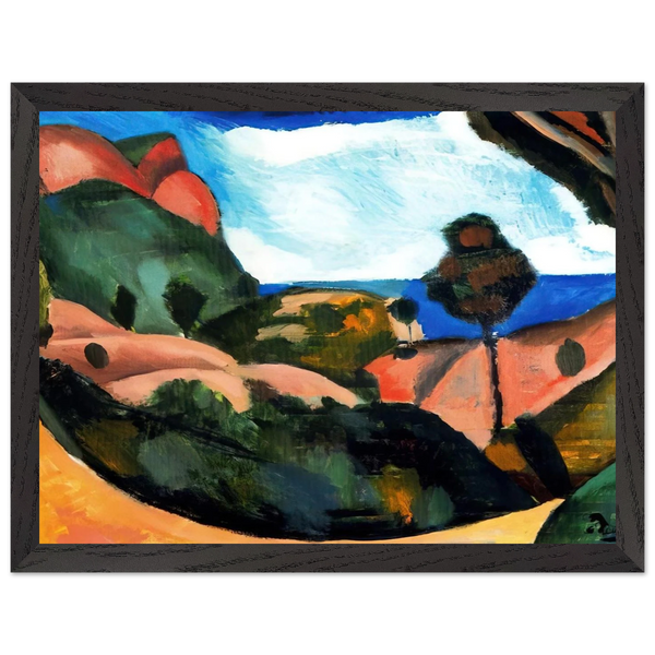 LANDSCAPE 1907 by Andre Derain — Framed art print at Zephyeer