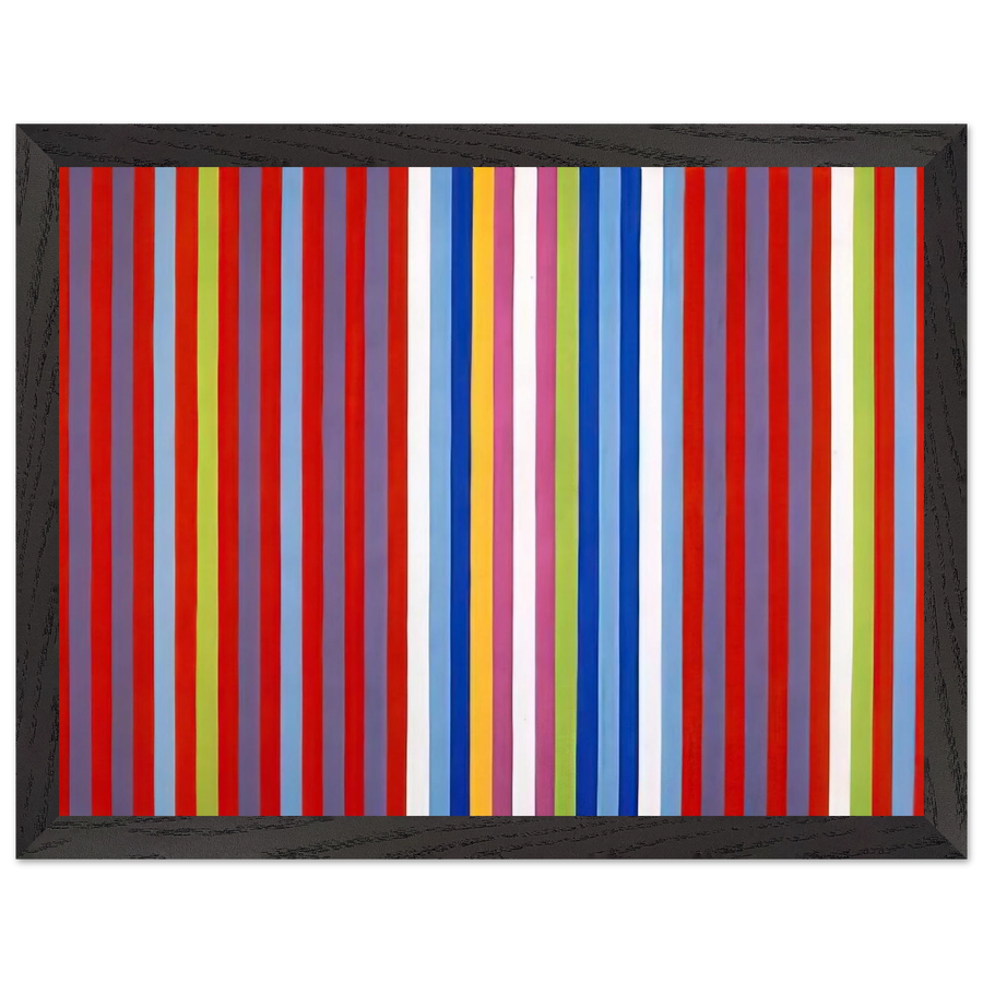 Pepper Pot - 1966 by Gene Davis — Framed art print at Zephyeer