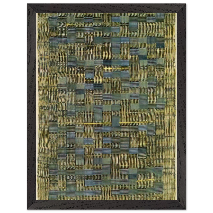 TIKAL 1958 by Anni Albers — Framed art print at Zephyeer