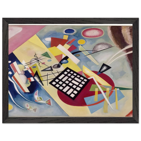BLACK FRAME 1922 by Wassily Kandinsky — Framed art print at Zephyeer