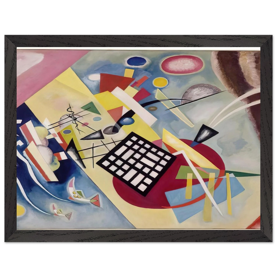 BLACK FRAME 1922 by Wassily Kandinsky — Framed art print at Zephyeer