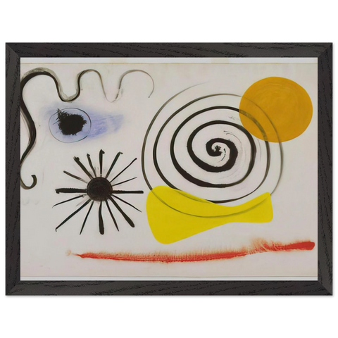 UNTITLED 1941 by Alexander Calder — Framed art print at Zephyeer