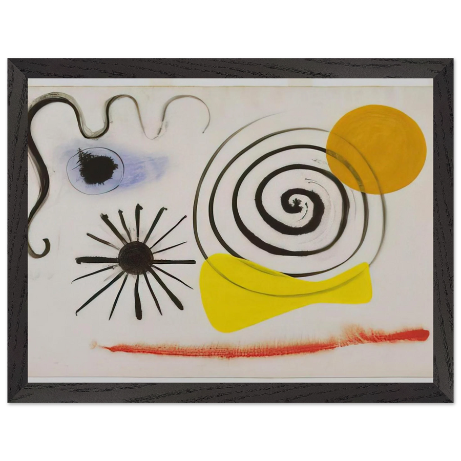 UNTITLED 1941 by Alexander Calder — Framed art print at Zephyeer