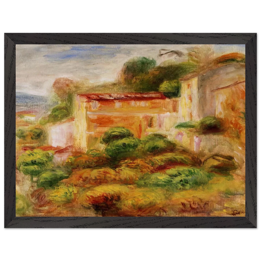 Maison de la Poste by Pierre-Auguste Renoir — Framed art print at Zephyeer