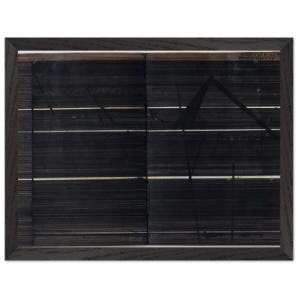 Diary pages - Minimalism by Nasreen Mohamedi — Framed art print at Zephyeer