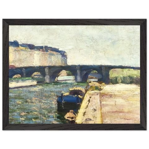 PONT DE SEINE 1897 by Henri Matisse — Framed art print at Zephyeer