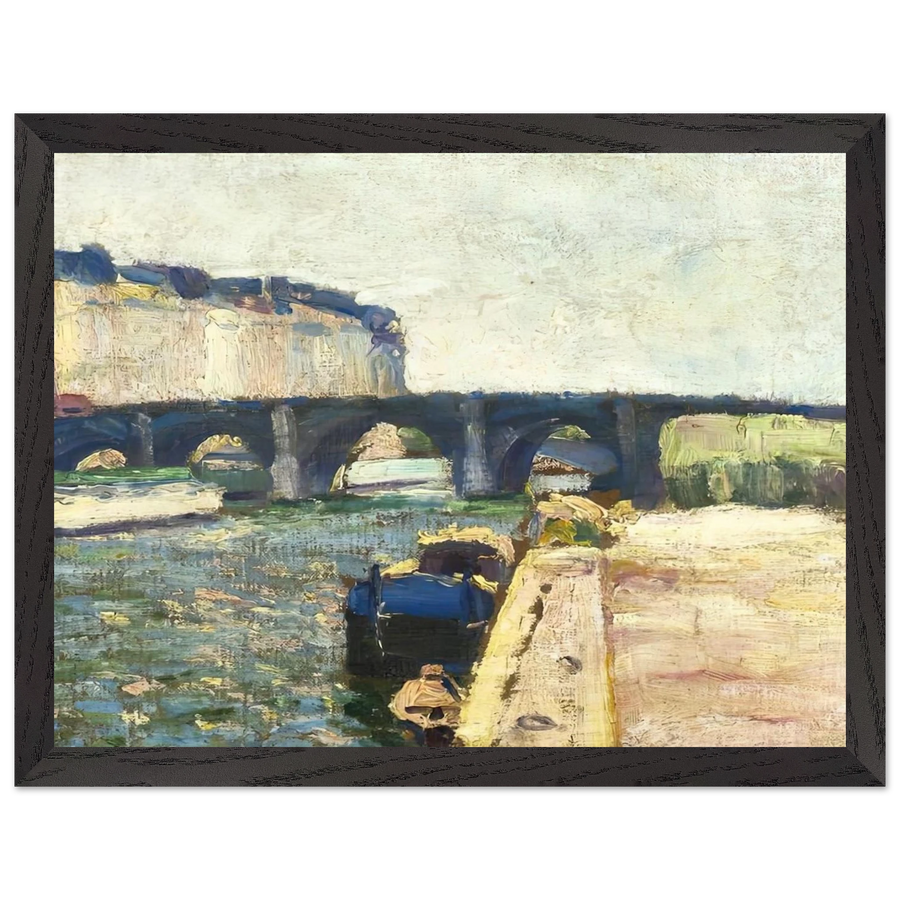 PONT DE SEINE 1897 by Henri Matisse — Framed art print at Zephyeer