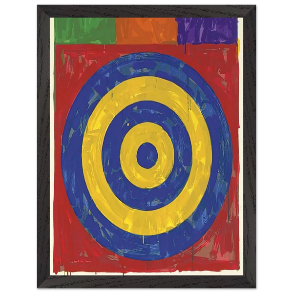 TARGET ULAE 147 1974 by Jasper Johns — Framed art print at Zephyeer