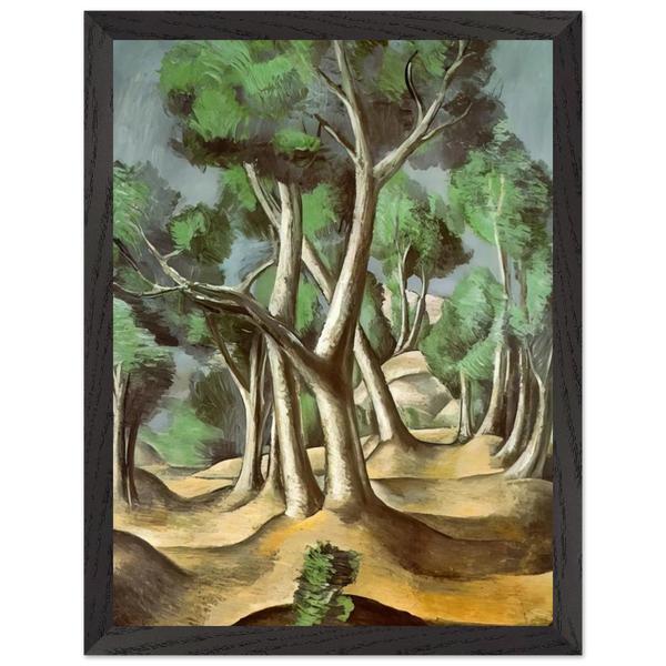 THE GROVE 1912 by Andre Derain — Framed art print at Zephyeer
