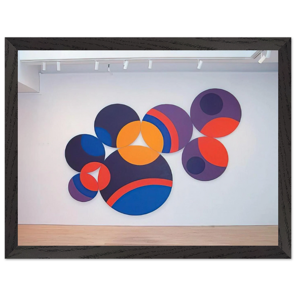 Constellation Twelve Circles - 1969 by Leon Polk Smith — Framed art print at Zephyeer