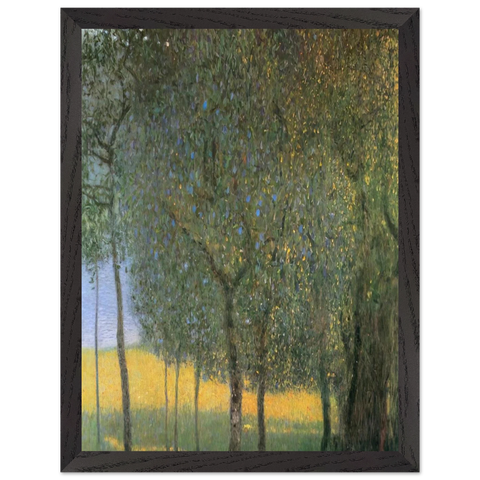 FRUIT TREES 1901 by Gustav Klimt — Framed art print at Zephyeer