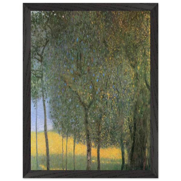 FRUIT TREES 1901 by Gustav Klimt — Framed art print at Zephyeer