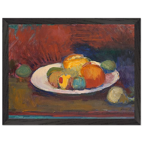 ASSIETTE DE FRUITS FRUIT DISH 1902 by Henri Matisse — Framed art print at Zephyeer