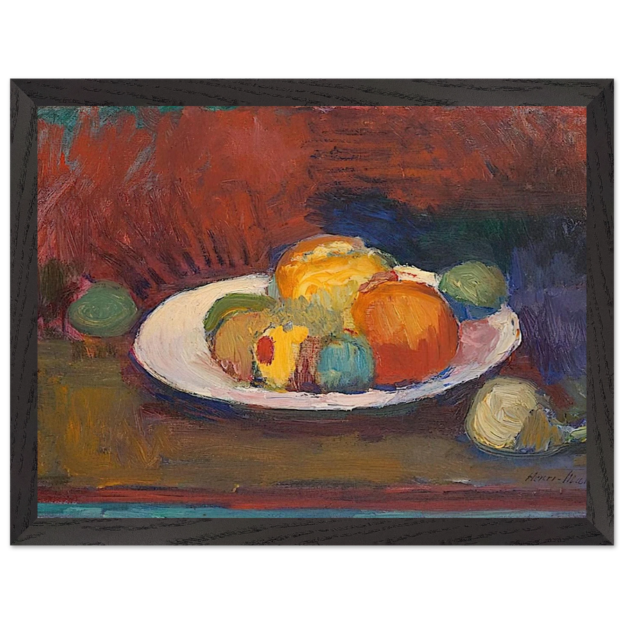 ASSIETTE DE FRUITS FRUIT DISH 1902 by Henri Matisse — Framed art print at Zephyeer
