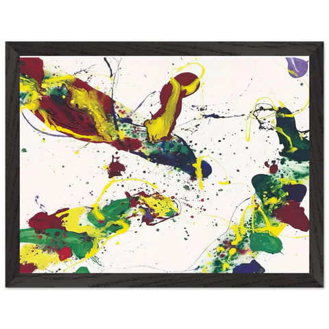 Hail Hailey by Sam Francis — Framed art print at Zephyeer