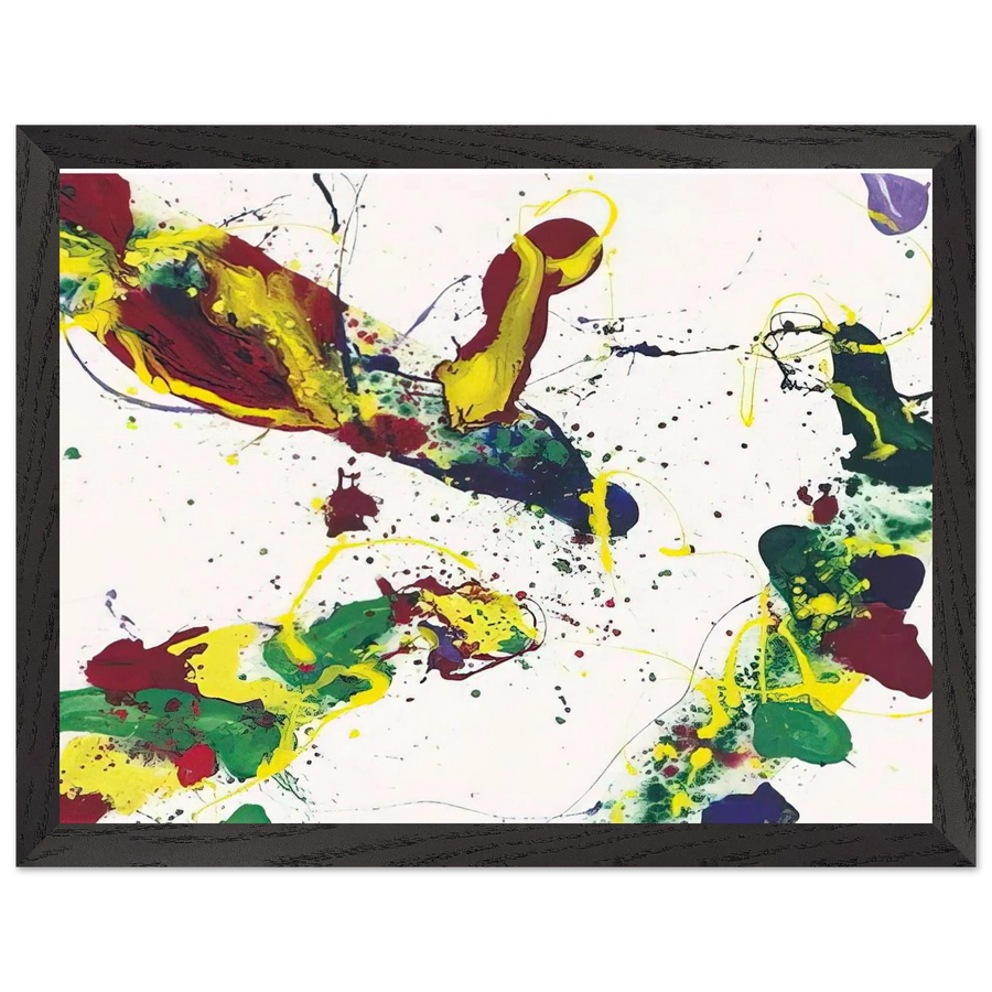 Hail Hailey by Sam Francis — Framed art print at Zephyeer