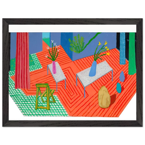 David Hockney — Framed art print at Zephyeer