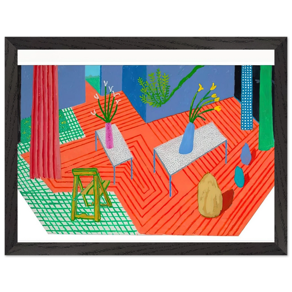 David Hockney — Framed art print at Zephyeer