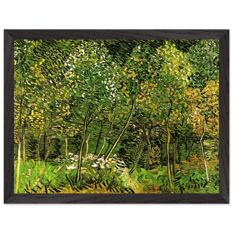 The Grove by Vincent van Gogh — Framed art print at Zephyeer