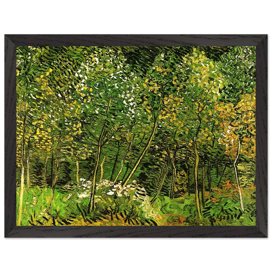 The Grove by Vincent van Gogh — Framed art print at Zephyeer