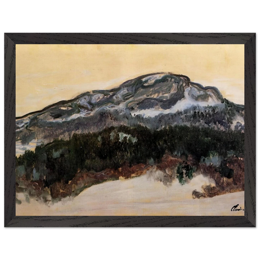 Mount Kolsaas, Norway by Claude Monet — Framed art print at Zephyeer