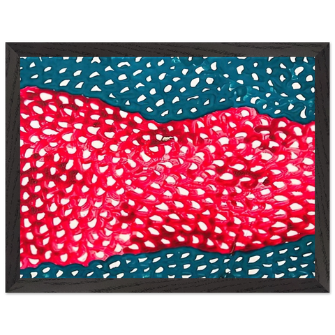 WAVES 1953 by Yayoi Kusama — Framed art print at Zephyeer