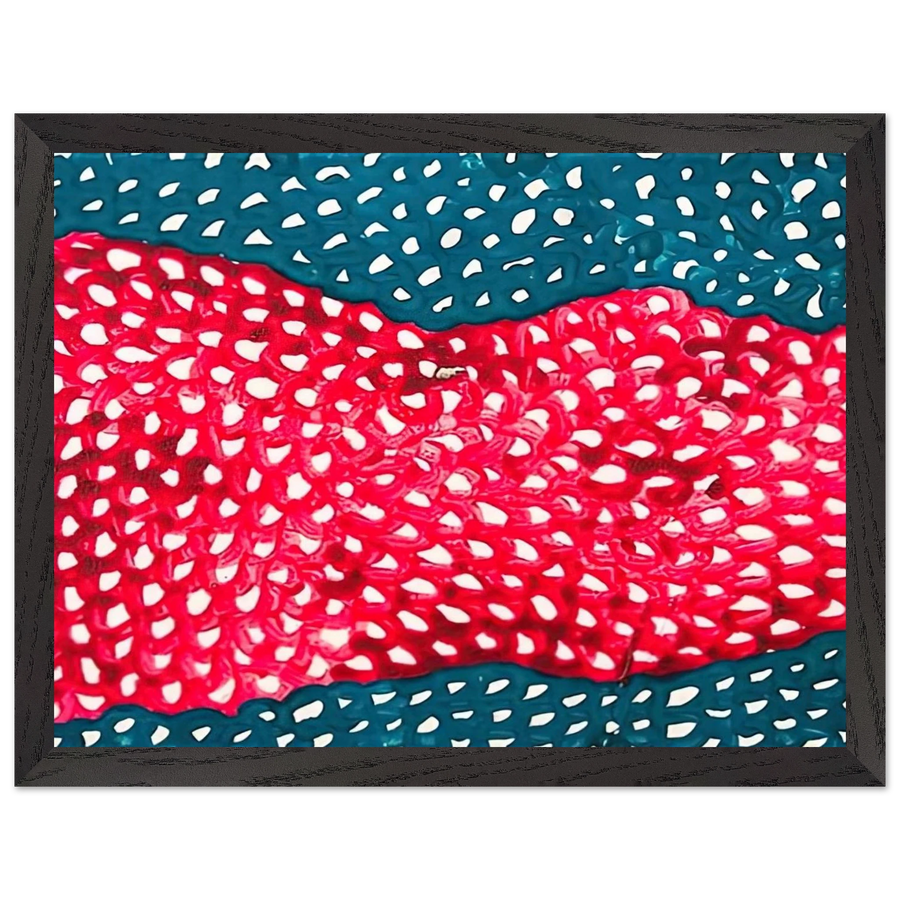 WAVES 1953 by Yayoi Kusama — Framed art print at Zephyeer