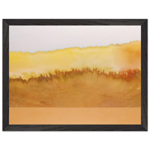 Sun Castle - 1979 by Ronnie Landfield — Framed art print at Zephyeer