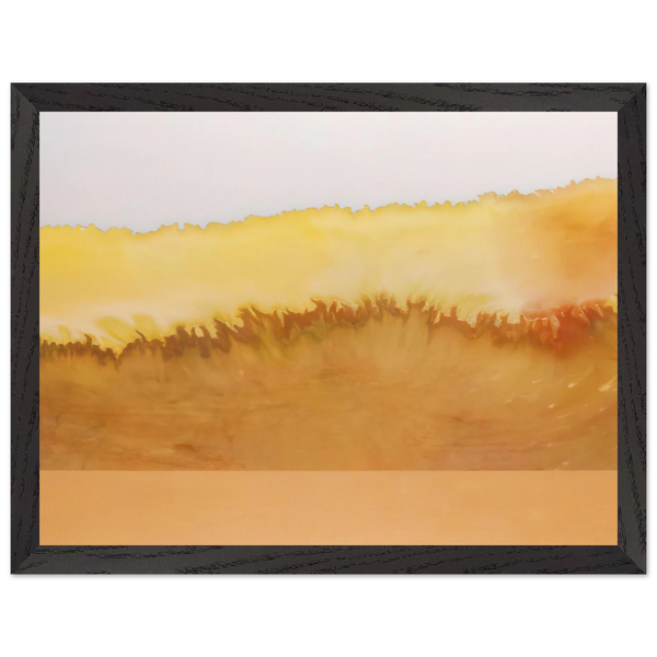 Sun Castle - 1979 by Ronnie Landfield — Framed art print at Zephyeer