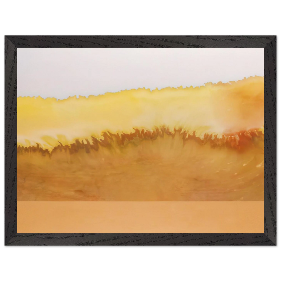 Sun Castle - 1979 by Ronnie Landfield — Framed art print at Zephyeer