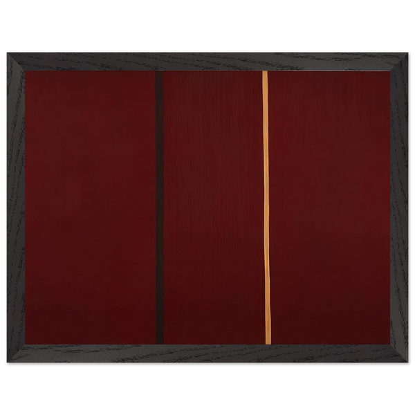 Covenant by Barnett Newman — Framed art print at Zephyeer